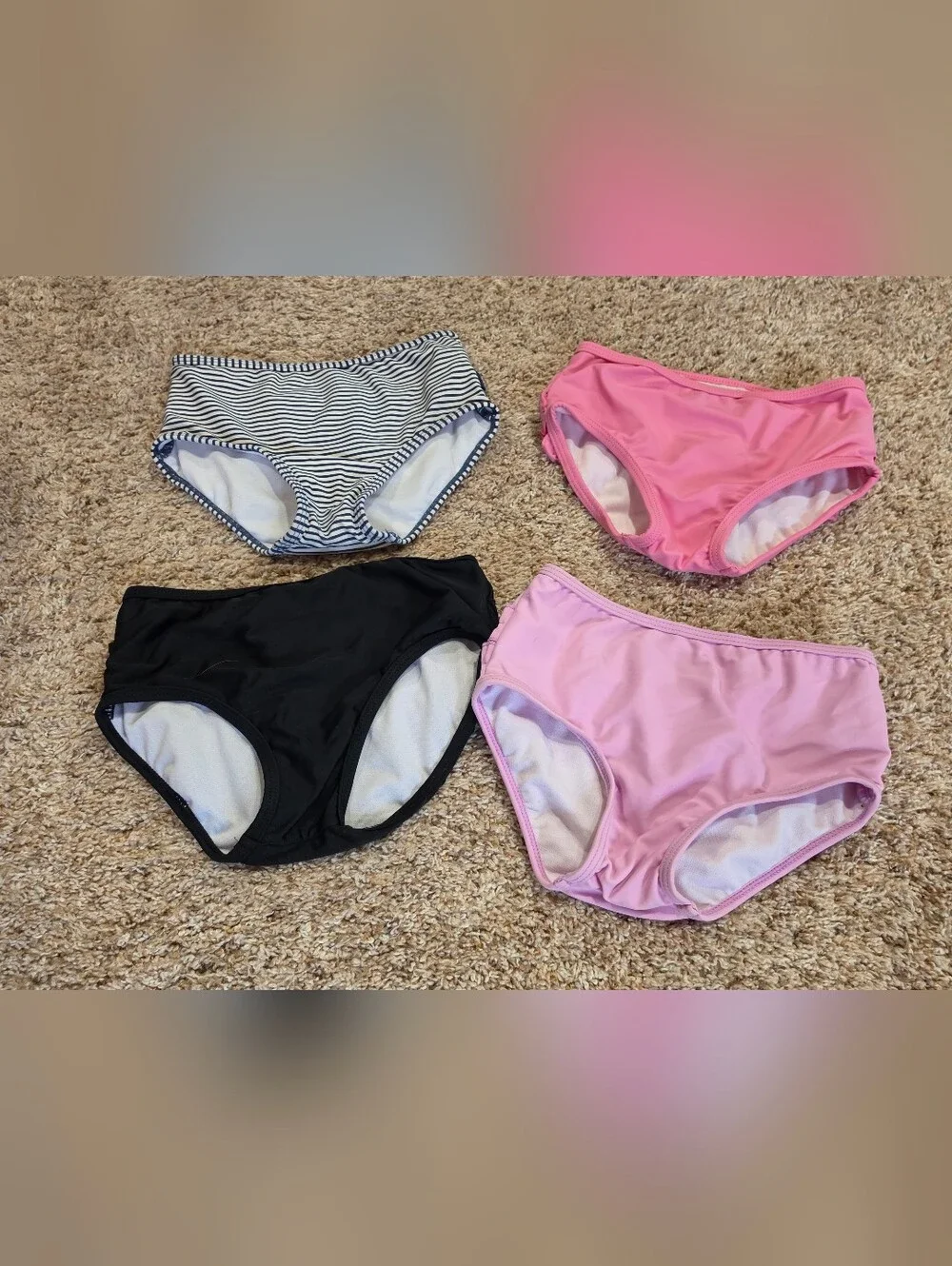 HUGE Lot Girls Ruffle Butts Swim Tops Bottoms Rash Guard Size 5